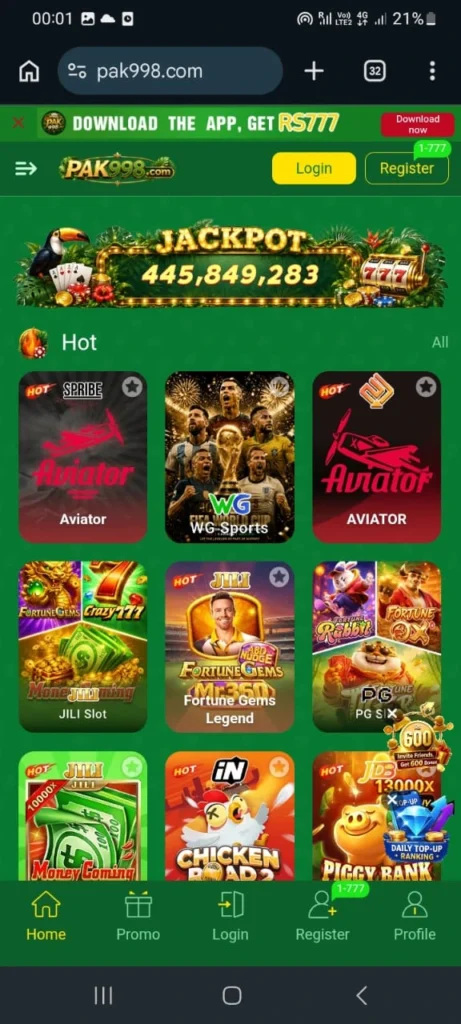 Pak998 Game
