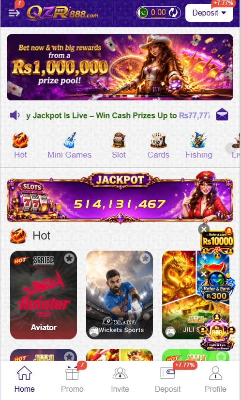 QZR888 Game