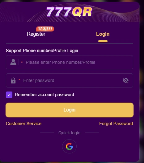 777QR Download